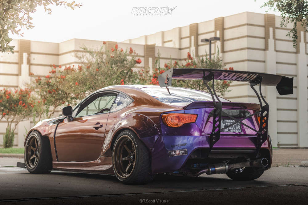 2013 Scion FRS running Cosmis Racing XT-006R wheels, Federal 595S-rr tires, and BC Racing coilovers